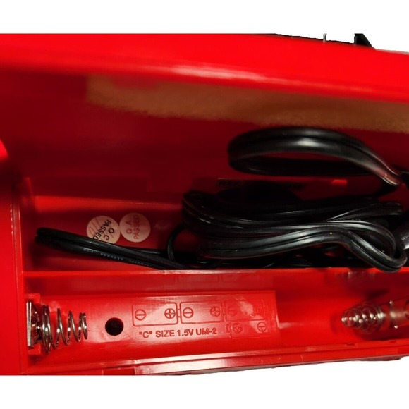 Vintage Mickey Mouse Portable Stereo Cassette Recorder Tape Player AM/FM Radio - Picture 7 of 9